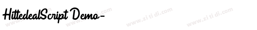 HittedealScript Demo字体转换